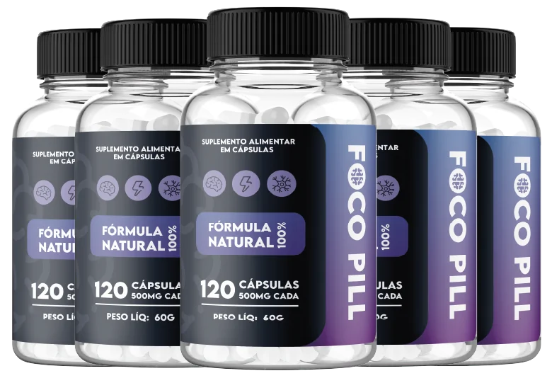Foco Pill 5 potes